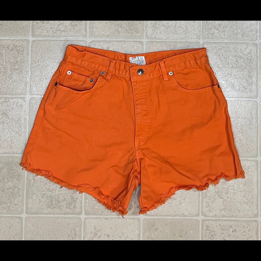 Women’s Moda Int’l Size 10 Shorts EUC Orange